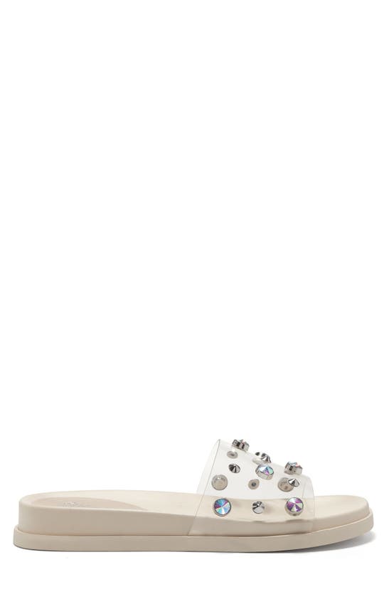 Vince Camuto Pertilla Slide Sandal In Clear/ Irides | ModeSens