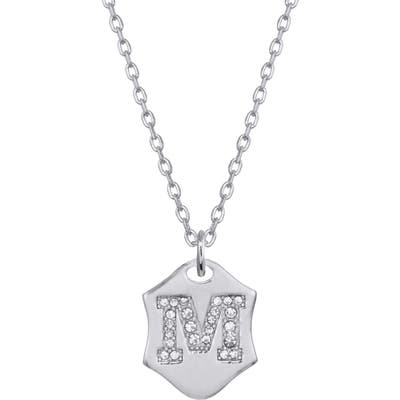 Stella + Ruby Nom De Plume Initial Pendant Necklace
