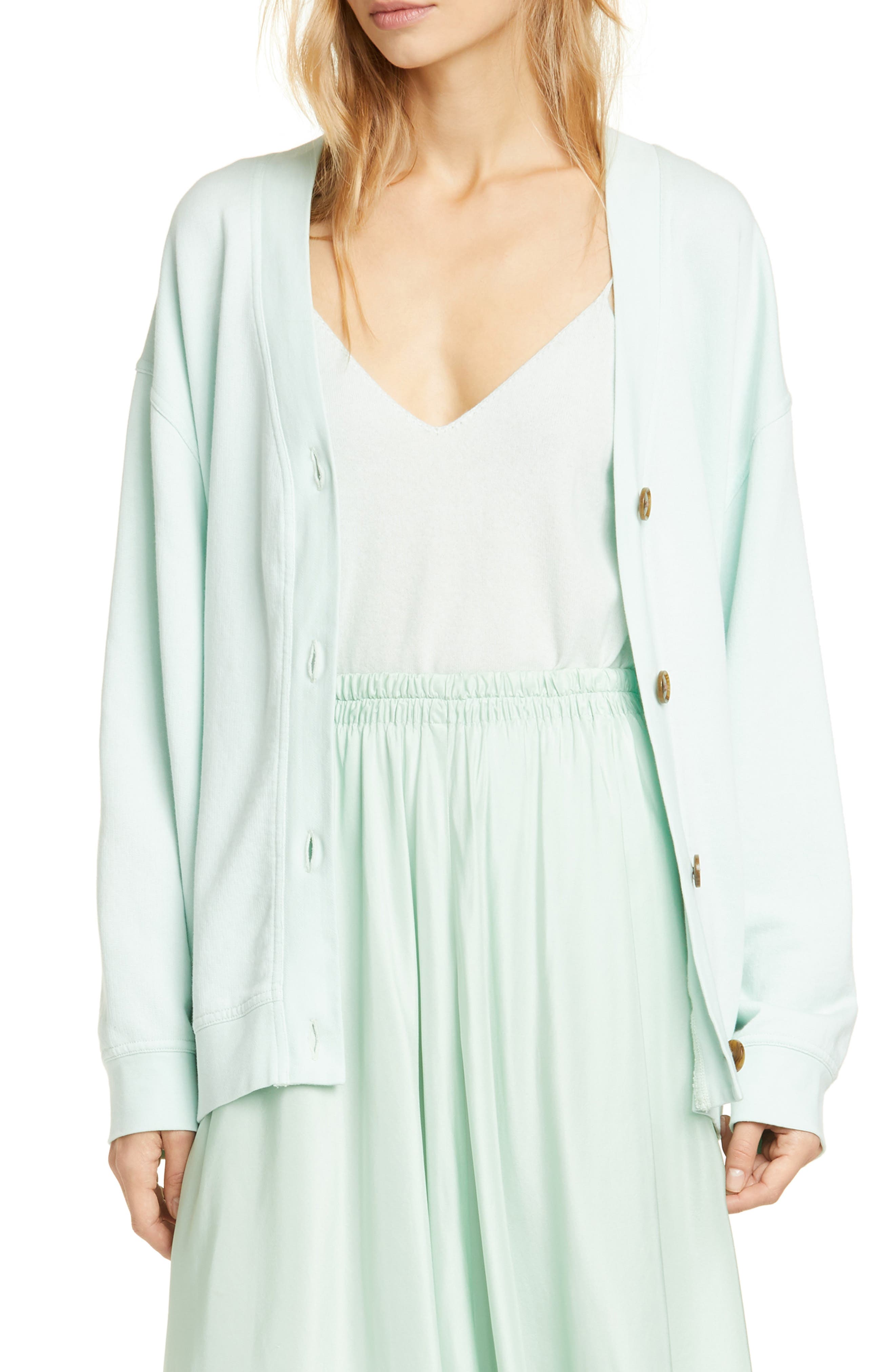 vince oversized cotton hoodie