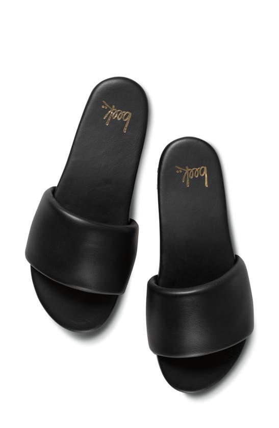 Shop Beek Baza Slide Sandal In Black