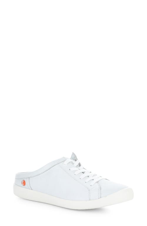 Idle Sneaker in White Smooth Leather
