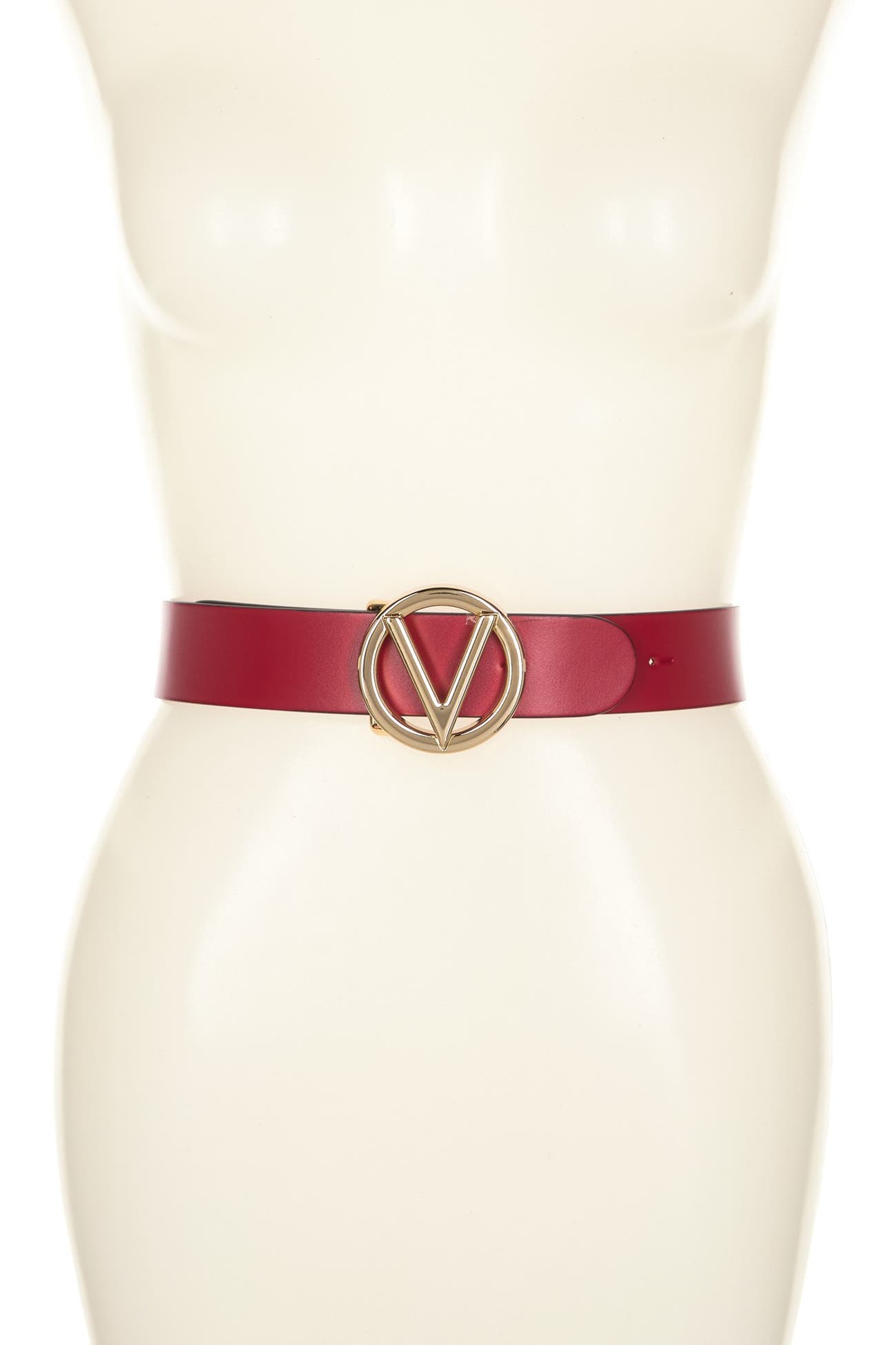 Valentino By Mario Valentino | Giusy Leather Belt - Small | Nordstrom Rack
