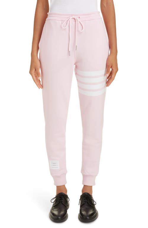 4-Bar Sweatpants in Light Pink