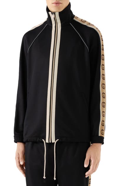 GUCCI OVERSIZE TECHNICAL JERSEY JACKET