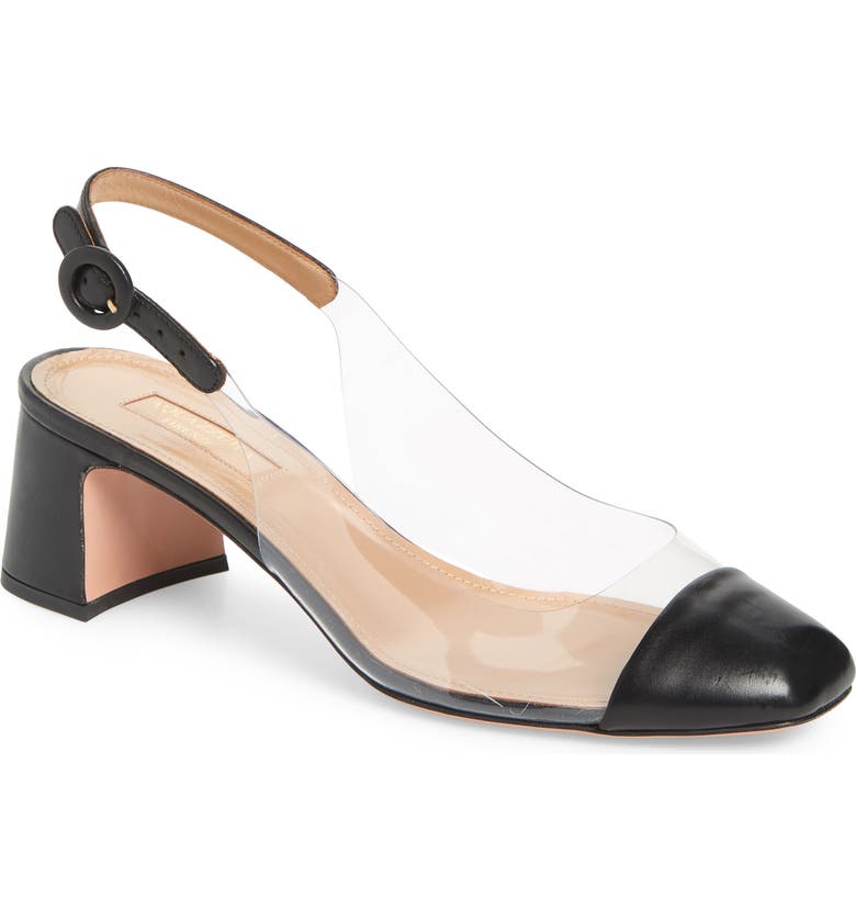 Aquazzura Optic Clear Slingback Pump (Women) | Nordstrom