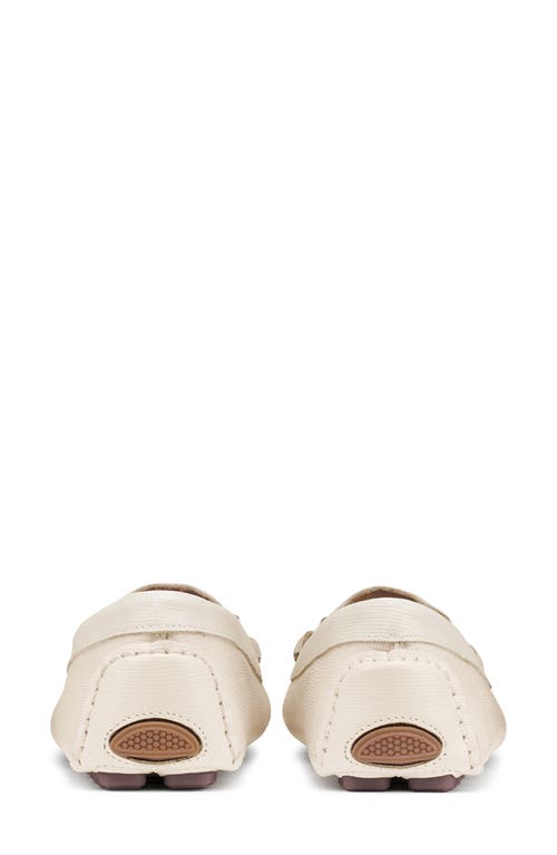 Shop G.h.bass Dylan Chain Driver Loafer In Off White