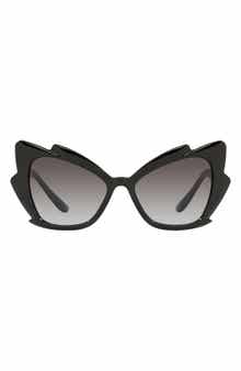 Dolce&Gabbana 56mm Oversize Butterfly Sunglasses | Nordstrom
