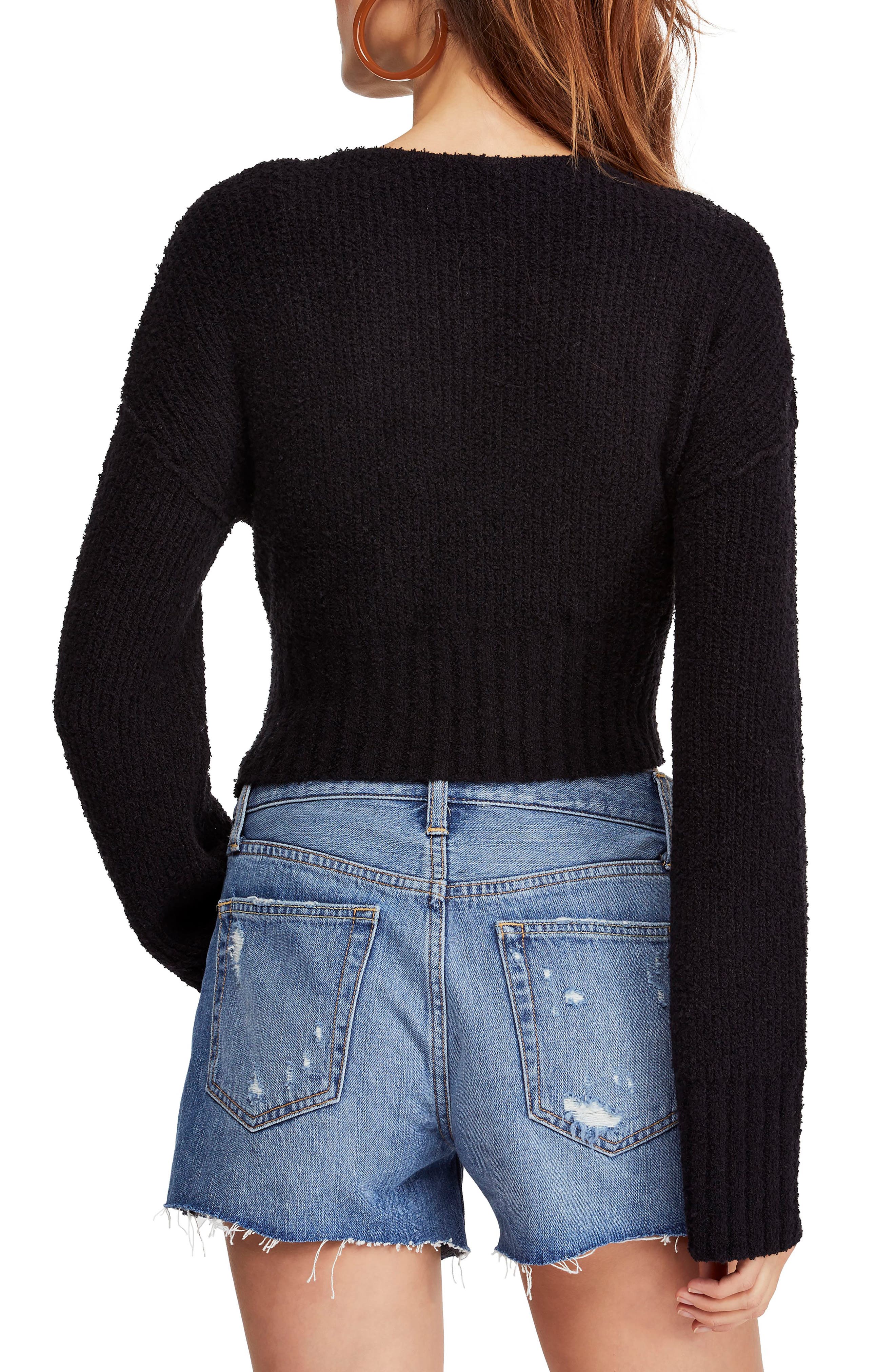 free people sensual wrap sweater