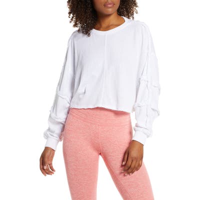 Free People Movement Magnolia Pullover, White