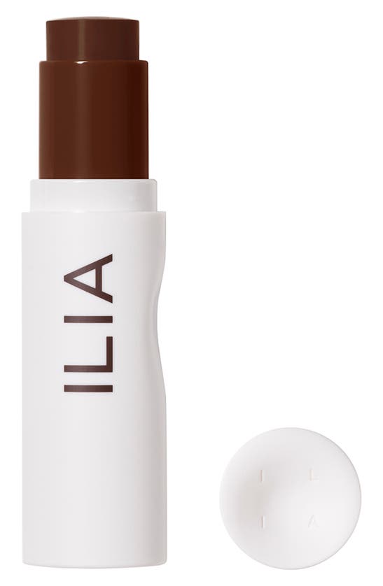 Ilia Skin Rewind Blurring Foundation And Concealer Complexion Stick 39n Laurel 0.35 oz / 10 G In 39n - Laurel Ectra Deep Neut