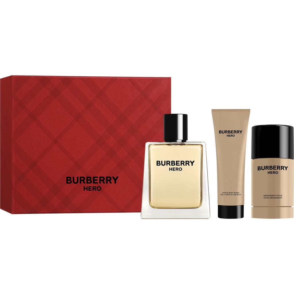 Burberry Hero Eau De Toilette Set In No Color