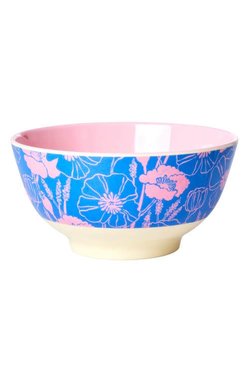 Rice by Rice Set of Four Melamine Bowls in Poppies Love at Nordstrom, Size Medium
