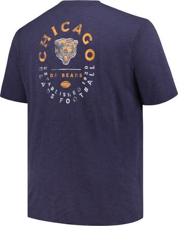 PROFILE Men s Profile Navy Chicago Bears Big Tall Two Hit
