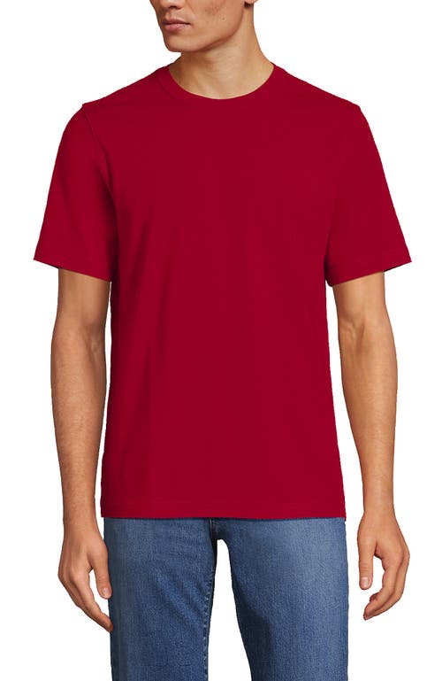 Shop Lands' End Super-t Short Sleeve T-shirt In Rich Red