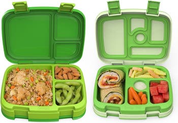Bentgo Fresh 3-Compartment Replacement Tray with Divider Insert (Green)