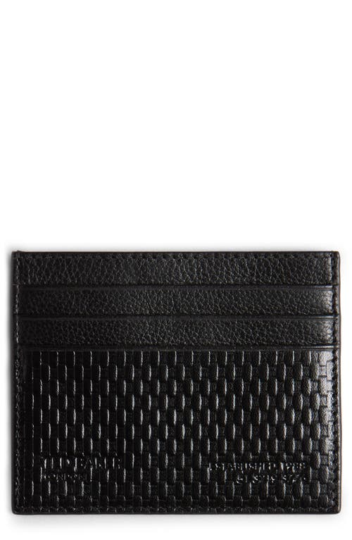 EAN 5059855685929 product image for Ted Baker London Dirk Textured Leather Card Holder in Black at Nordstrom | upcitemdb.com