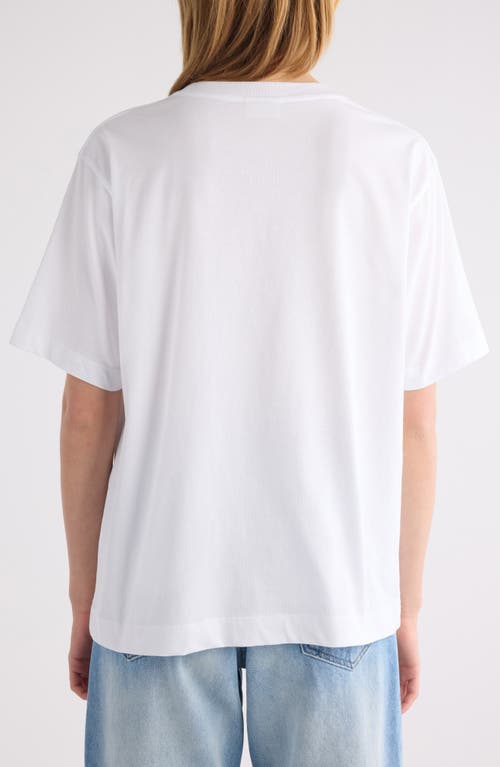 Shop Dries Van Noten Heydu Cotton T-shirt In White