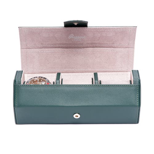 Rapport London Vantage Three Watch Roll In Serpentine
