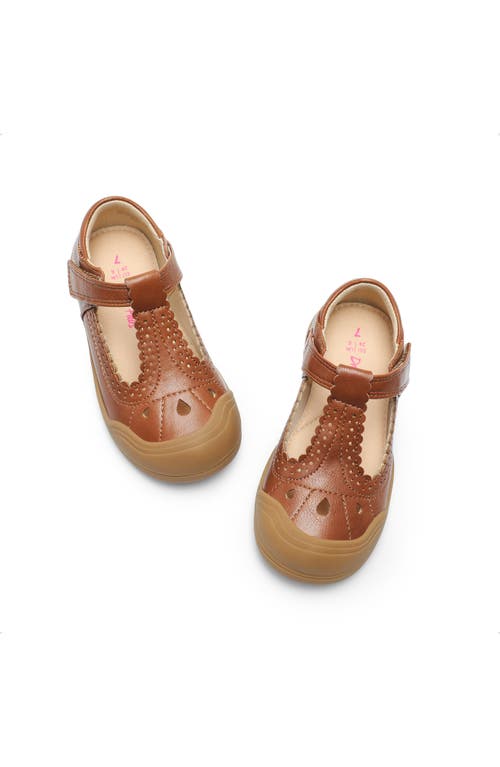 Shop Dream Pairs Kids' T-strap Flat In Brown
