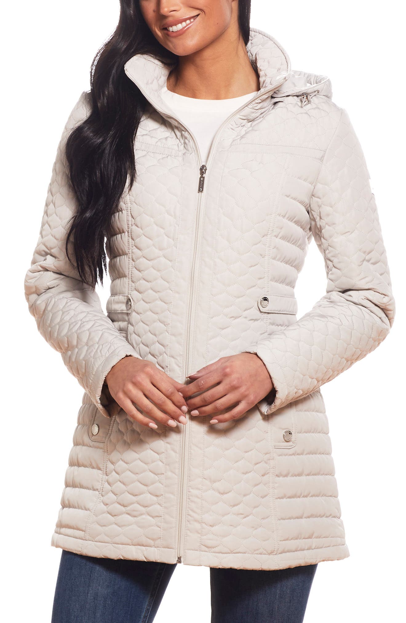 nordstrom calvin klein women's coats