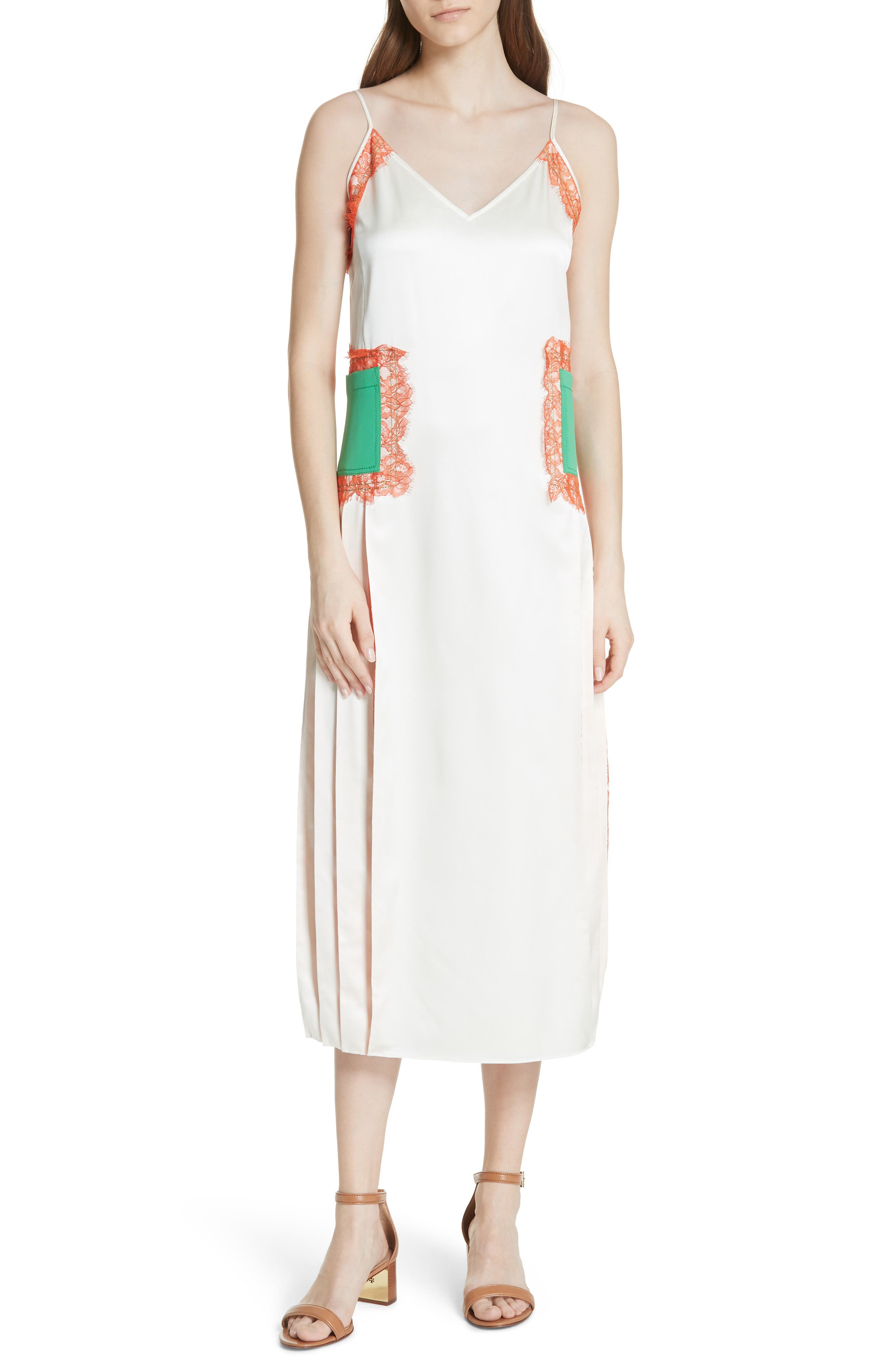 tory burch slip dress