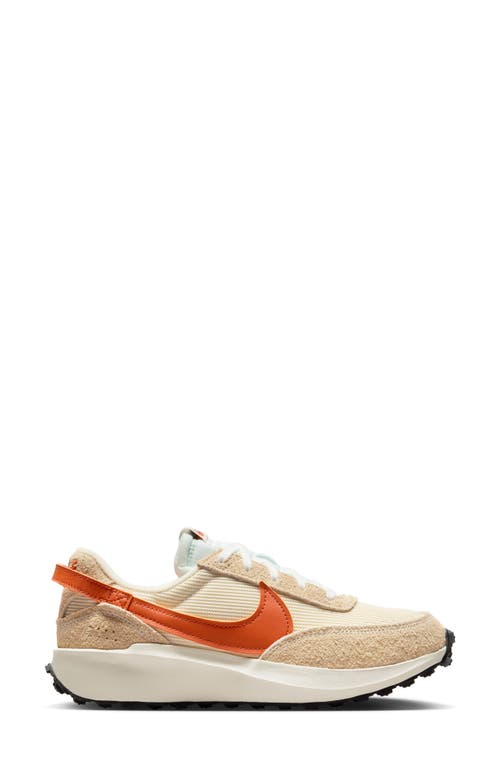 Shop Nike Waffle Debut Vintage Sneaker In Muslin/orange/coconut