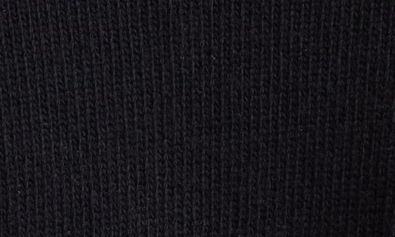 Shop Alexander Wang Embossed Logo Crop Cotton & Wool Cardigan In Black
