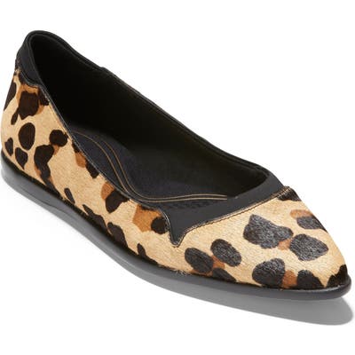 Cole Haan Grand Ambition Pointy Toe Flat, Brown