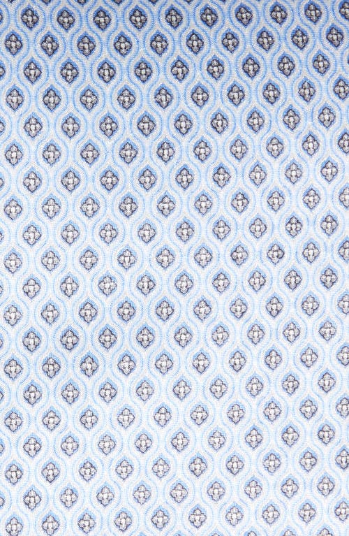 Shop Nordstrom Neat Silk Tie In Light Blue