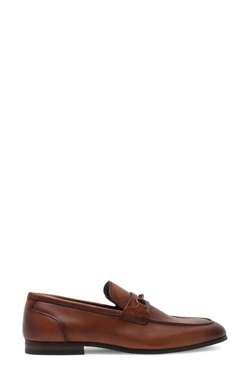 Shop Vittorio Russo Leyton Horsebit Loafer In Cognac