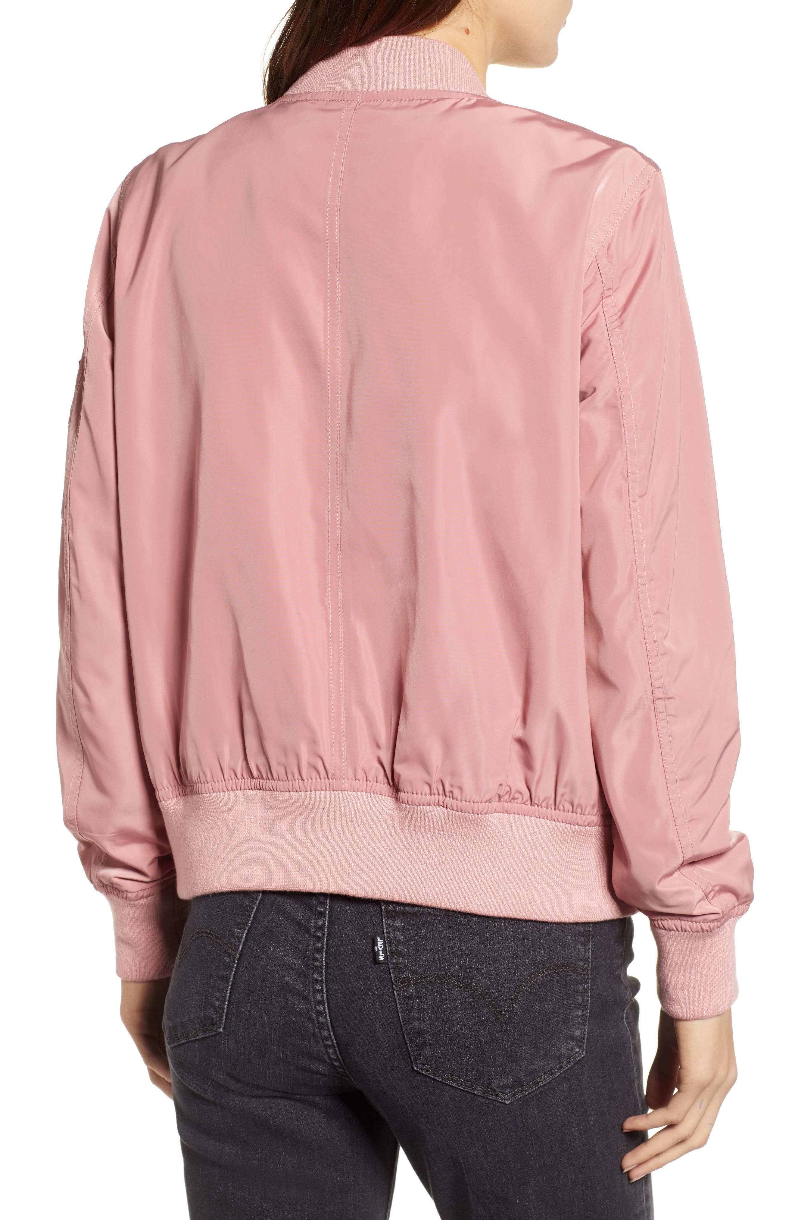 Levi's MA1 Satin Bomber Jacket Nordstrom Rack