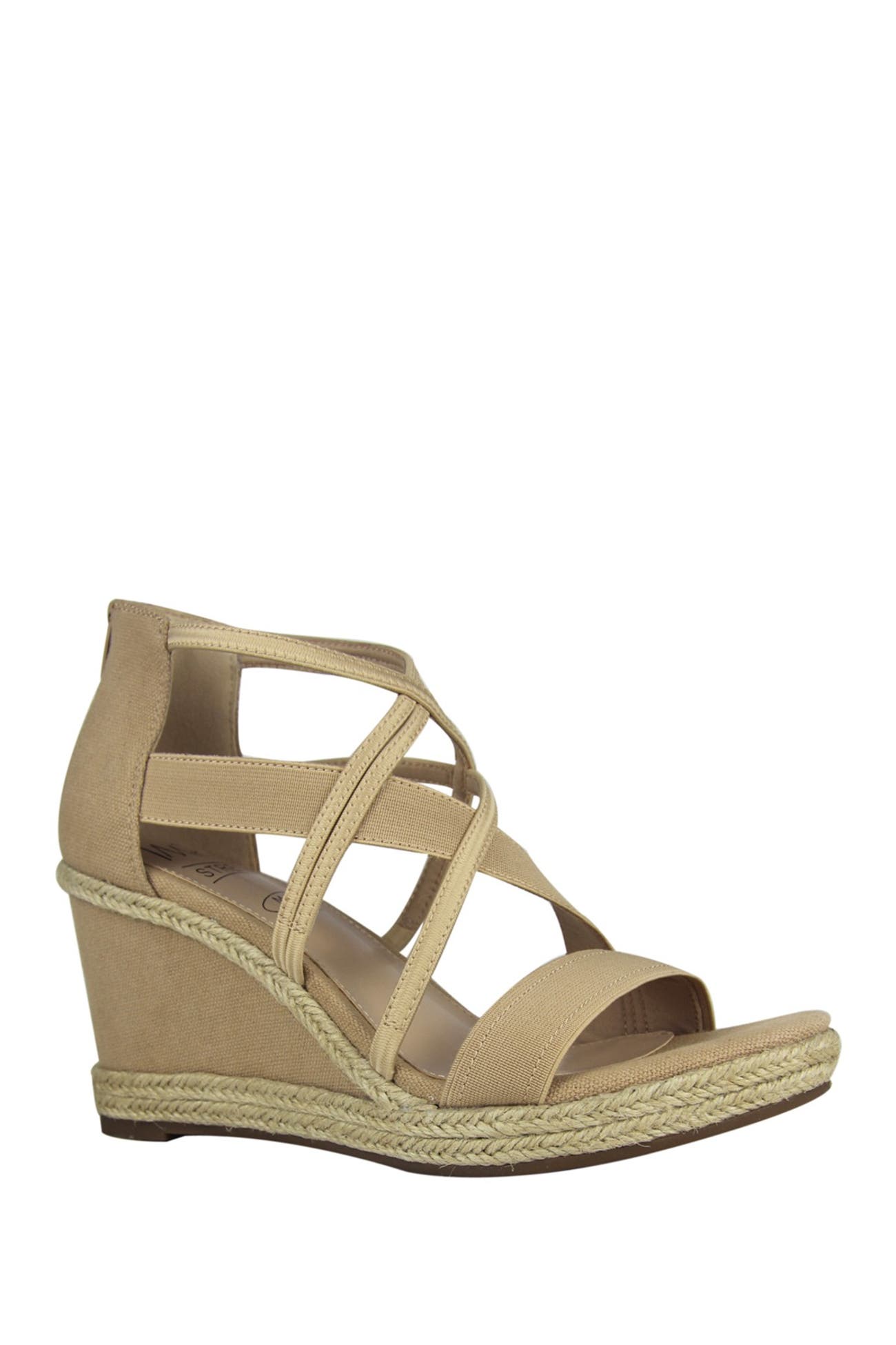 Impo | Tacara Stretch Memory Foam Espadrille Platform Wedge Sandal ...