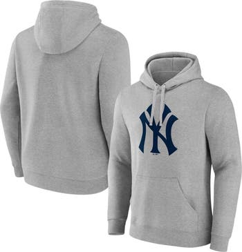 Men's Fanatics Branded Heathered Gray New York Yankees Big & Tall Secondary T-Shirt