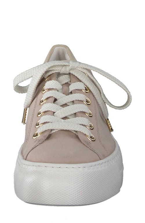 Shop Paul Green Urban Platform Sneaker In Antelope Sand Combo