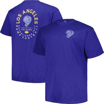 PROFILE Men s Profile Royal Los Angeles Rams Big Tall Two Hit