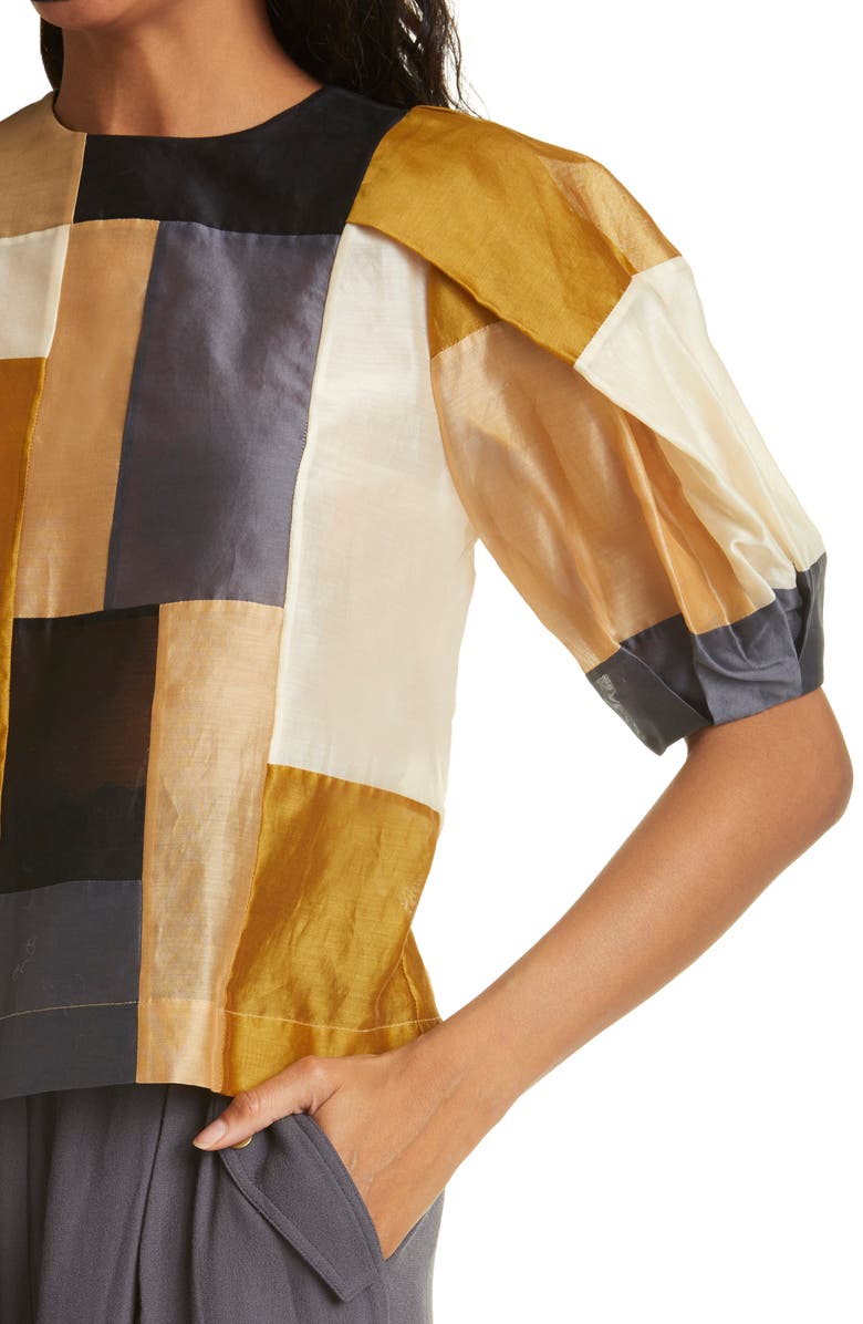 Ulla Johnson Gaia Puff Sleeve Top, Alternate, color,