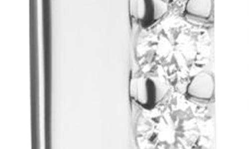 LANA LANA DIAMOND BAR LINEAR EARRINGS
