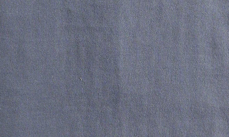 Rowan Leeds Cotton Gauze Short Sleeve Button-up Shirt In Pacific