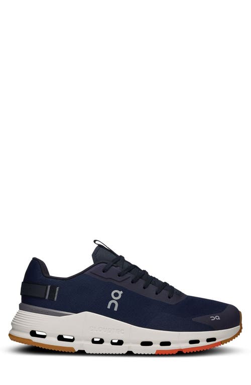 Shop On Cloudnova Form 2 Sneaker In Midnight/ivory