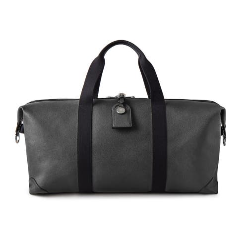 Mulberry Medium Clipper Leather Duffel in Black at Nordstrom