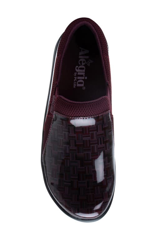 Shop Alegria By Pg Lite Duette Loafer In Wine Block