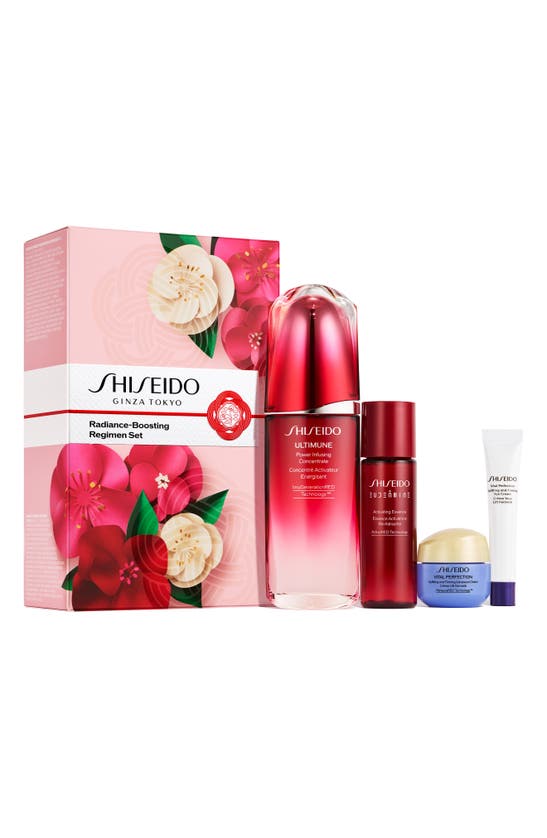 Shop Shiseido Radiance-boosting Regimen 4-piece Set