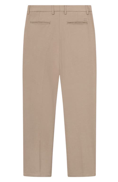 Shop Les Deux Seasonal Como Suit Pants In Walnut