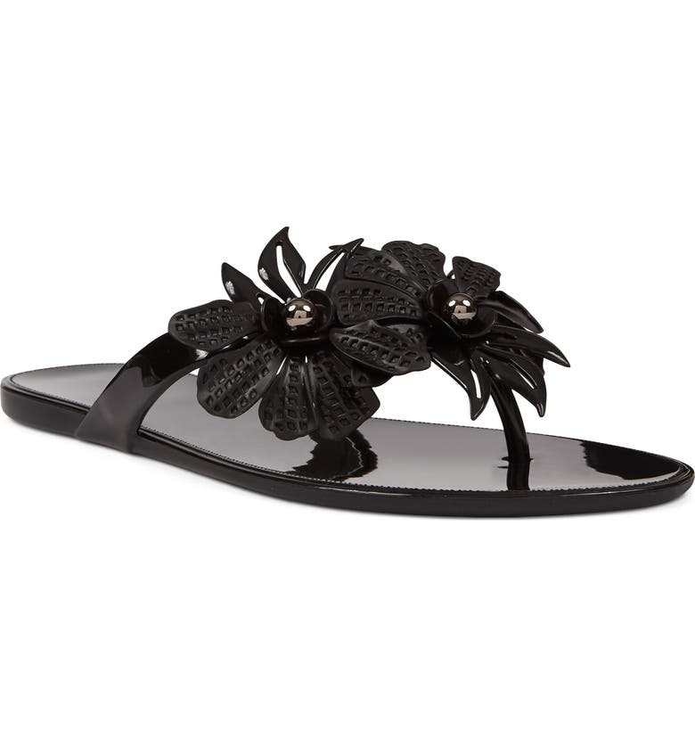 NINE WEST Macinee Thong Sandal, Main, color, Black