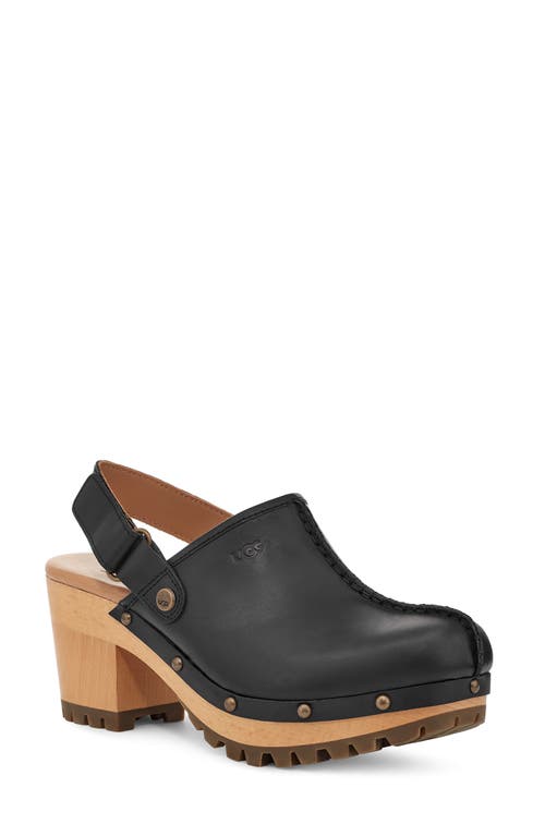 UGG(r) Lanni Slingback Clog in Black