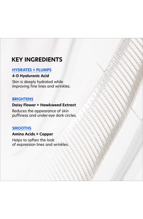Pca Skin Hyaluronic Acid Microneedle Eye Patches In White