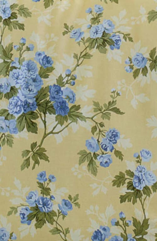 Laura Ashley Cassidy Valance Curtain In Soft Yellow