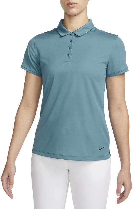 Nike Victory Dri-fit Polo In Noise Aqua/ Black