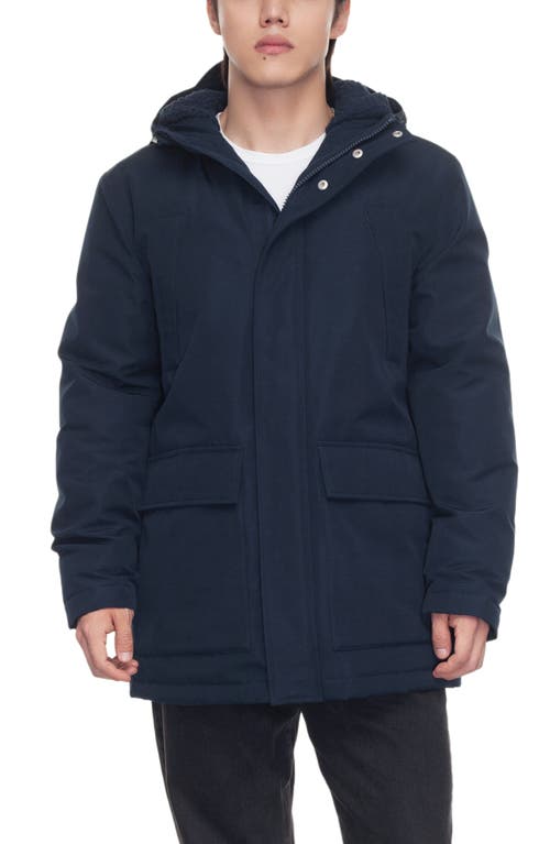 Shop Rokka&rolla Ultimate Winter Parka With Fleece-lined Hood In Navy