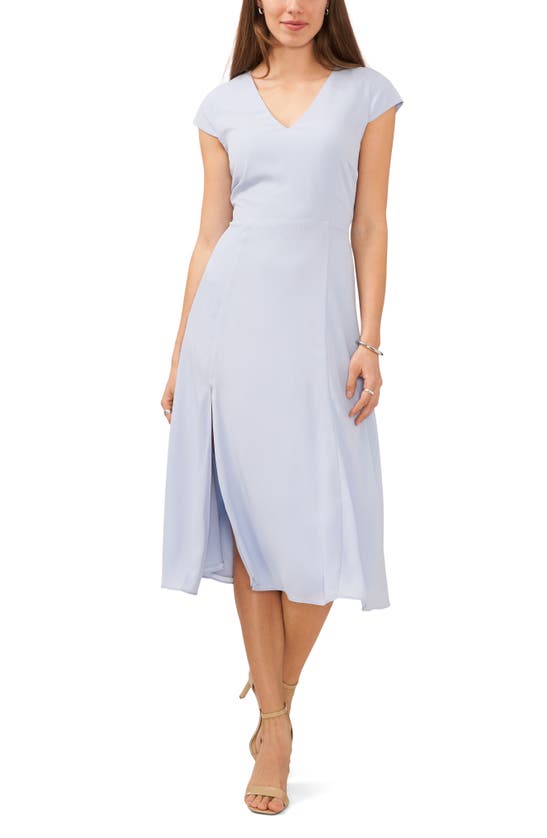 Halogen V-neck Maxi Dress In Kentucky Blue